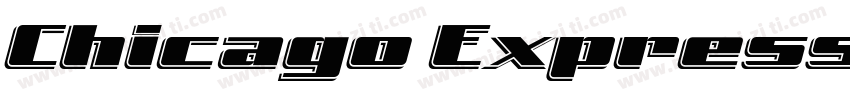 Chicago Express Cond字体转换